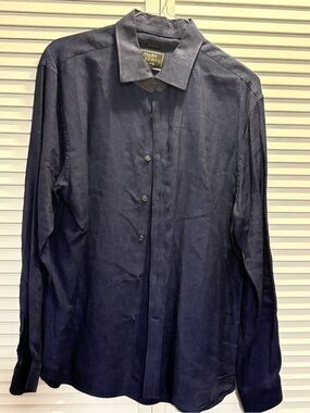 Jos. A. Bank Dark Navy Button-Down Shirt